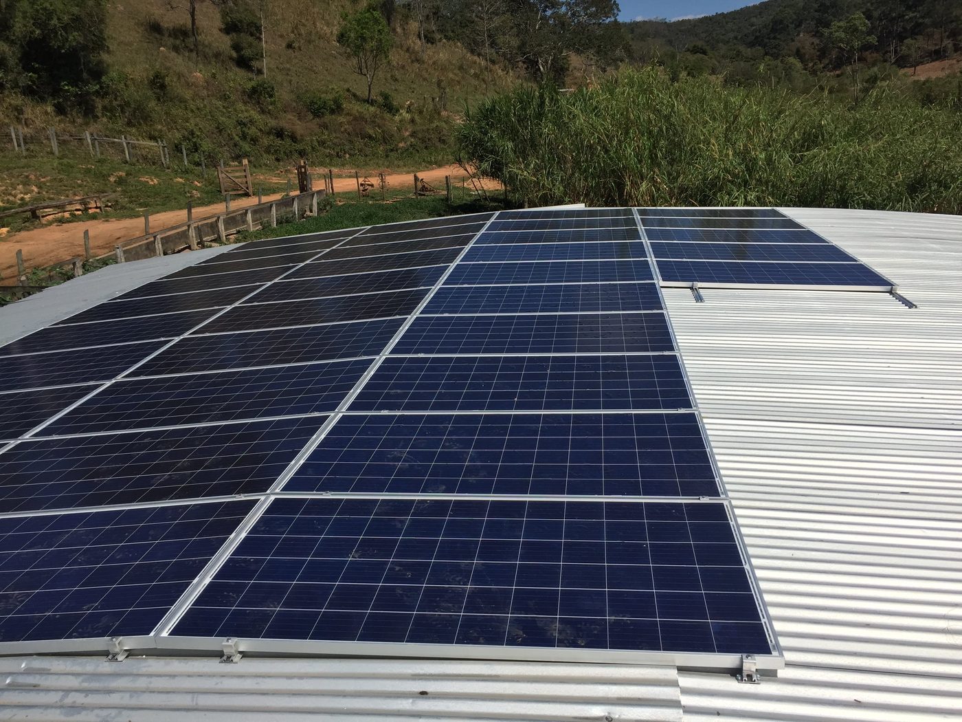 Commercial solar installation in Massachusetts